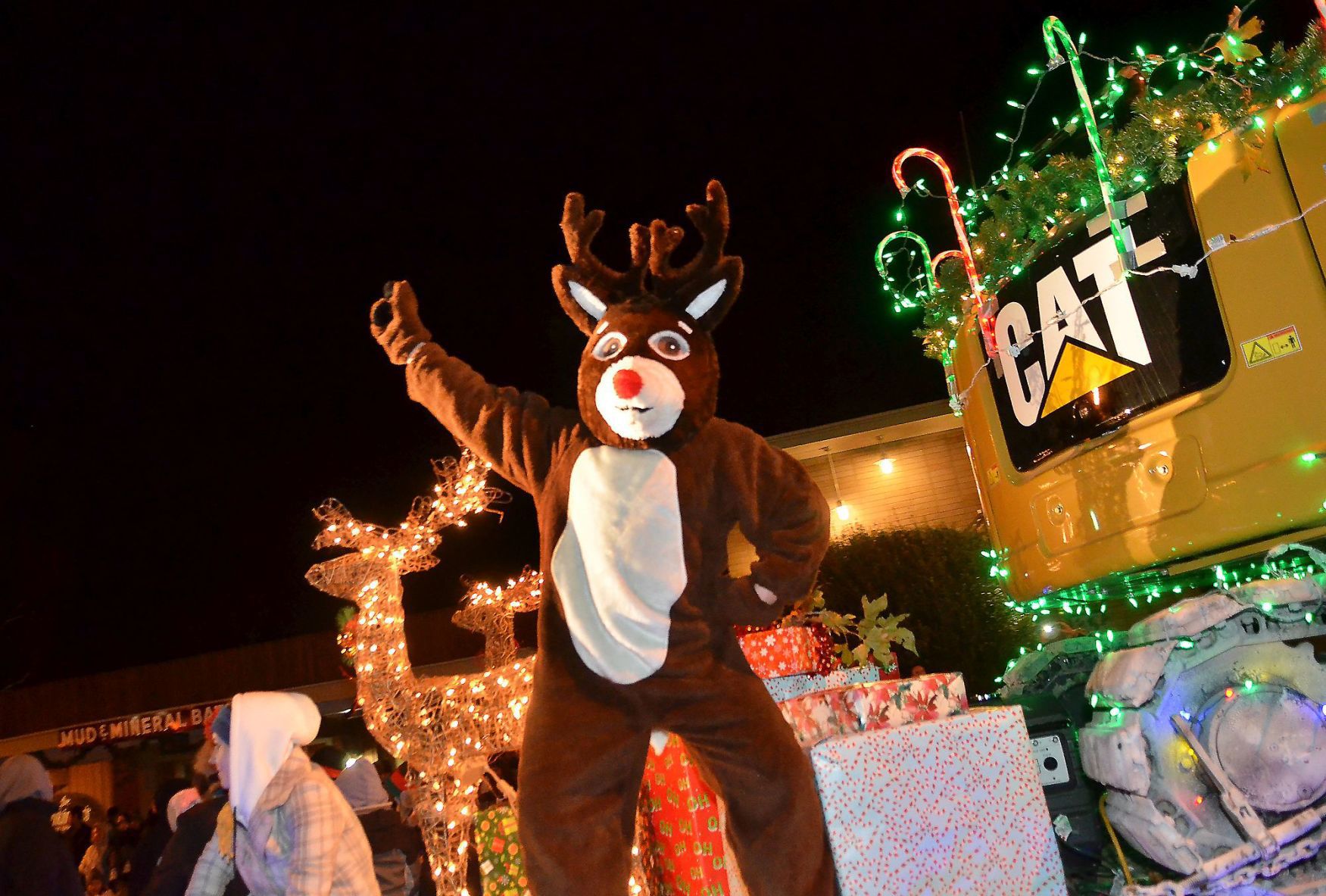 Calistoga's 18th Annual Lighted Tractor Parade